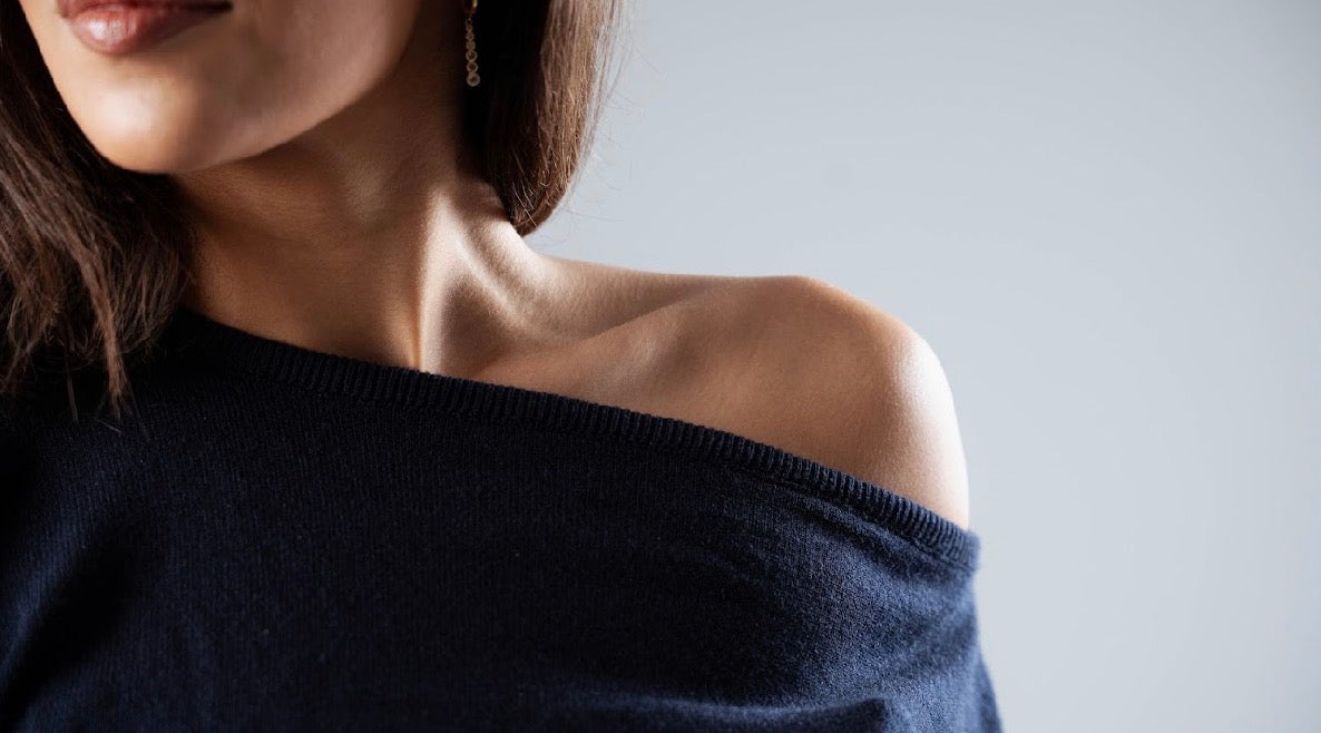 Navy Blue Pearla Top