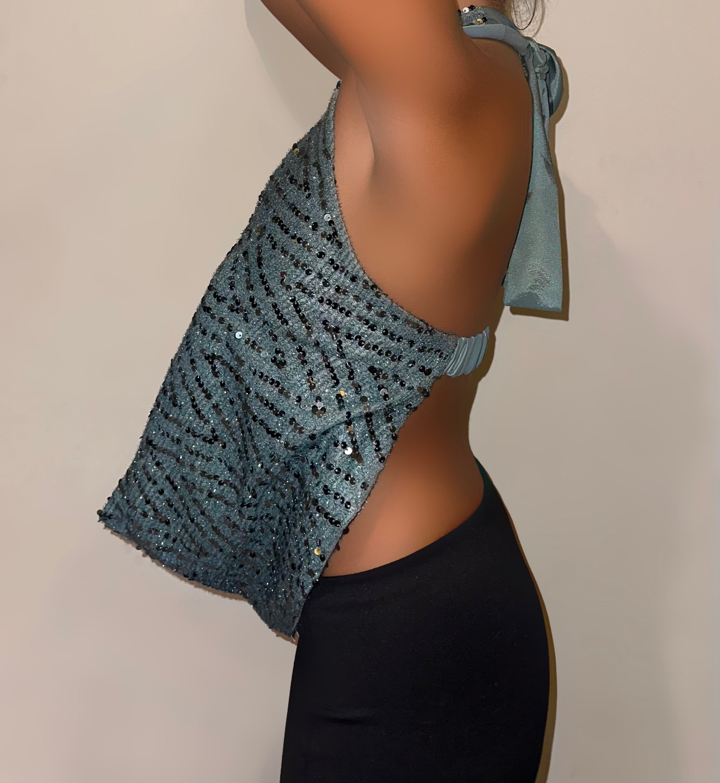 Tahitian  Pearla Halter Top