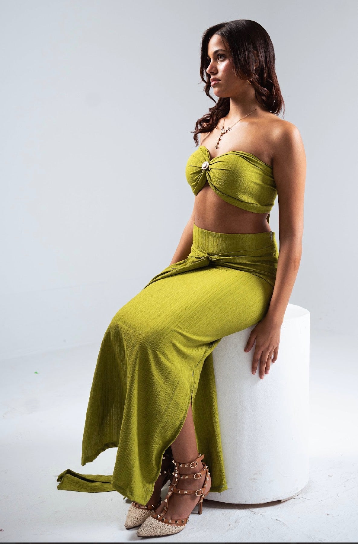 Lime Orchid Rosa Set